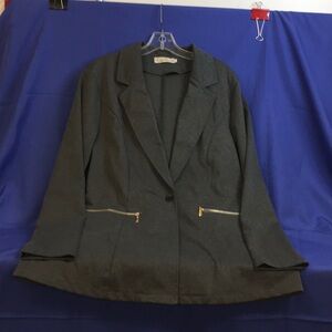 Genhoo Womens Grey Blazer. M 376